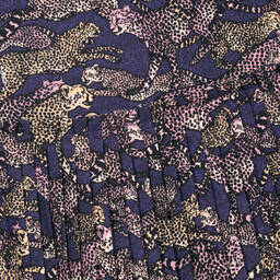 KENZO KIDS-Girls Purple Viscose Dress | Childrensalon Outlet