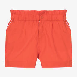 KENZO KIDS-Girls Red Cotton  Shorts | Childrensalon Outlet