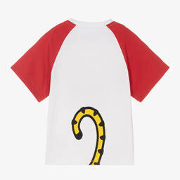 KENZO KIDS-Girls White Cotton KOTORA T-Shirt | Childrensalon Outlet