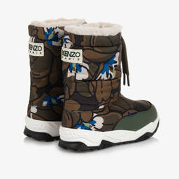 KENZO KIDS-Зимние сапоги с цветами | Childrensalon Outlet