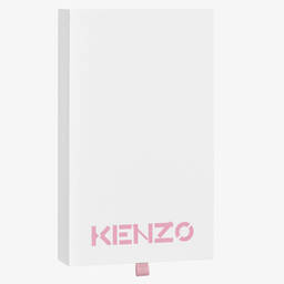 KENZO KIDS-بيبي غرو قطن عضوي لون أبيض ورمادي للمولودات (عدد 2) | Childrensalon Outlet