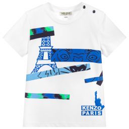 KENZO KIDS-Hide & Seek Tiger Print Top | Childrensalon Outlet