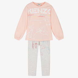 KENZO KIDS-Топ с культовыми логотипами и легинсы | Childrensalon Outlet