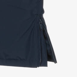 KENZO KIDS-Navy Blue Hooded Down Coat | Childrensalon Outlet