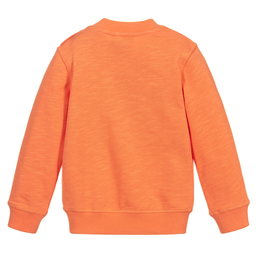 KENZO KIDS-Orange Tiger Sweatshirt | Childrensalon Outlet