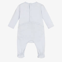 KENZO KIDS-أفرول بيبي غرو قطن جيرسي لون أزرق للأطفال | Childrensalon Outlet