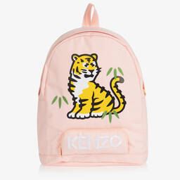 KENZO KIDS-Pink KOTORA Tiger Backpack (37cm) | Childrensalon Outlet