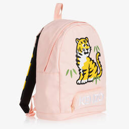 KENZO KIDS-Pink KOTORA Tiger Backpack (37cm) | Childrensalon Outlet