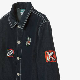 KENZO KIDS-Синяя джинсовая куртка для мальчиков-подростков | Childrensalon Outlet