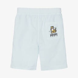 KENZO KIDS-Teen Boys Light Blue KOTORA Shorts | Childrensalon Outlet
