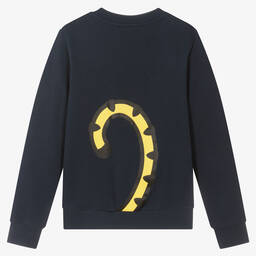 KENZO KIDS-Синий хлопковый свитшот KOTORA | Childrensalon Outlet