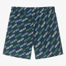 KENZO KIDS-Teen Boys Navy Blue Swim Shorts | Childrensalon Outlet