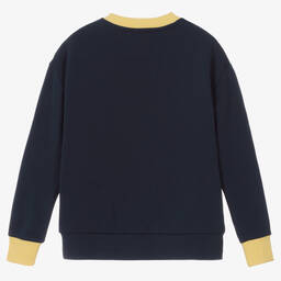 KENZO KIDS-Синий свитшот с тигром | Childrensalon Outlet