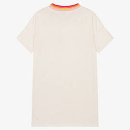 KENZO KIDS-Бежевое хлопковое платье | Childrensalon Outlet