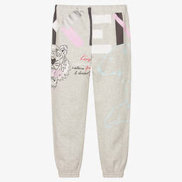 KENZO KIDS-Бежевые джоггеры для девочек-подростков | Childrensalon Outlet