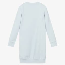 KENZO KIDS-Teen Girls Blue Logo Dress | Childrensalon Outlet