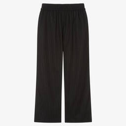 KENZO KIDS-Teen Girls Blue Stripe Trousers | Childrensalon Outlet