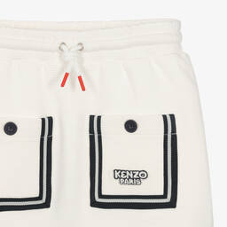 KENZO KIDS-تنورة قطن لون عاجي للمراهقات | Childrensalon Outlet