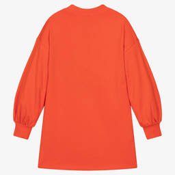KENZO KIDS-Teen Girls Orange KOTORA Sweatshirt Dress | Childrensalon Outlet