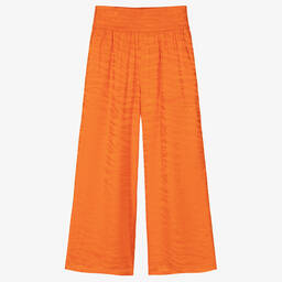 KENZO KIDS-Оранжевые брюки в тигровую полоску | Childrensalon Outlet