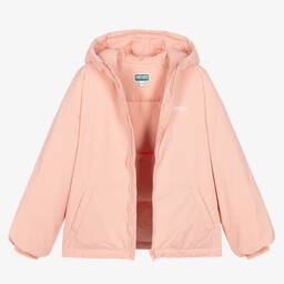 KENZO KIDS-Teen Girls Pink Down Puffer Jacket | Childrensalon Outlet