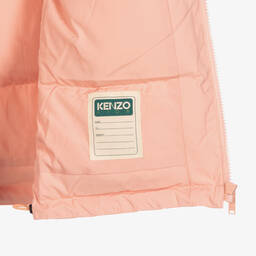 KENZO KIDS-Teen Girls Pink Down Puffer Jacket | Childrensalon Outlet