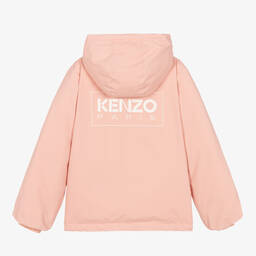 KENZO KIDS-Teen Girls Pink Down Puffer Jacket | Childrensalon Outlet