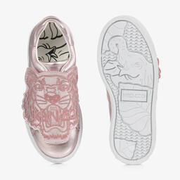 KENZO KIDS-Teen Girls Pink Tiger Trainers | Childrensalon Outlet