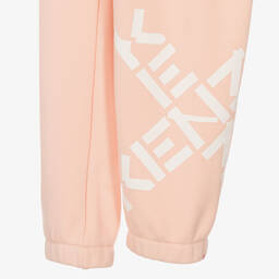 KENZO KIDS-Розовые джоггеры с логотипом X для девочек-подростков | Childrensalon Outlet