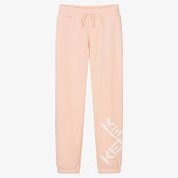 KENZO KIDS-Розовые джоггеры с логотипом X для девочек-подростков | Childrensalon Outlet