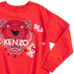 KENZO KIDS-Teen Girls Tiger Sweatshirt | Childrensalon Outlet