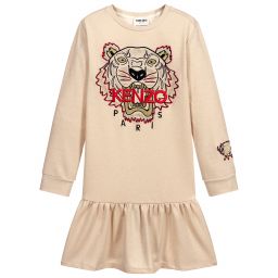 KENZO KIDS-Teen Gold Tiger & Ox Dress | Childrensalon Outlet