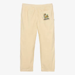 KENZO KIDS-Кремовые вельветовые брюки KOTORA | Childrensalon Outlet