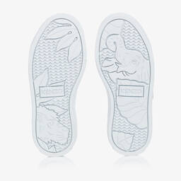 KENZO KIDS-Синие кожаные кроссовки KOTORA | Childrensalon Outlet