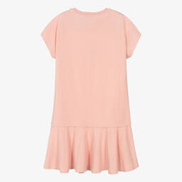 KENZO KIDS-Розовое платье с оборкой | Childrensalon Outlet