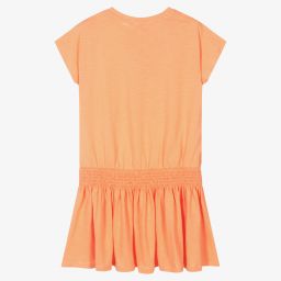 KENZO KIDS-Teen Pink Printed Tiger Slub Dress | Childrensalon Outlet