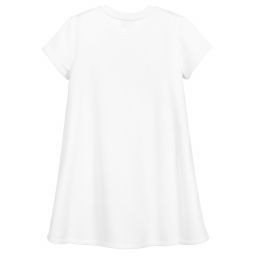 KENZO KIDS-Teen White Tiger Jersey Dress | Childrensalon Outlet