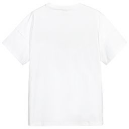 KENZO KIDS-Teen White Tiger & Ox T-Shirt | Childrensalon Outlet