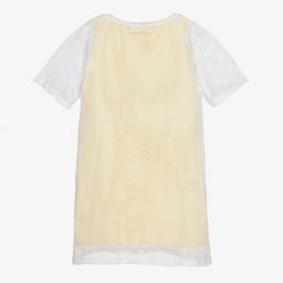 KENZO KIDS-Teen Yellow 2-in-1 Tiger Dress | Childrensalon Outlet