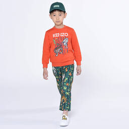 KENZO KIDS-Белые кожаные кроссовки KOTORA | Childrensalon Outlet