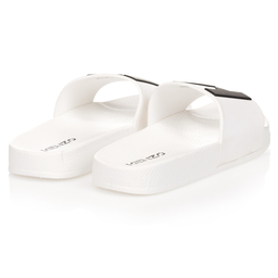 كينزو كيدز-شبشب سلايدرز بي في سي لون أبيض | Childrensalon Outlet