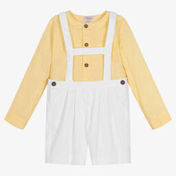 Kidiwi-Льняная рубашка и шорты из хлопка | Childrensalon Outlet