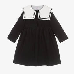 Kidiwi-Синее вельветовое платье в морском стиле для девочек | Childrensalon Outlet