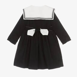Kidiwi-Синее вельветовое платье в морском стиле для девочек | Childrensalon Outlet