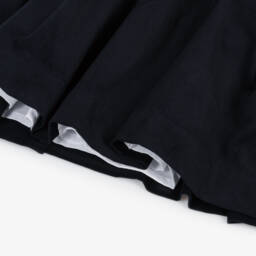 Kidiwi-Girls Blue Smocked Corduroy Frock | Childrensalon Outlet