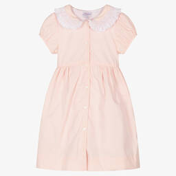 Kidiwi-Розовое хлопковое платье | Childrensalon Outlet