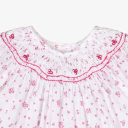 Kidiwi-Girls Pink Cotton Checked Shorts Set | Childrensalon Outlet