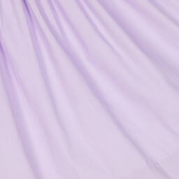 Kidiwi-Фиолетовое хлопковое платье со сборками | Childrensalon Outlet