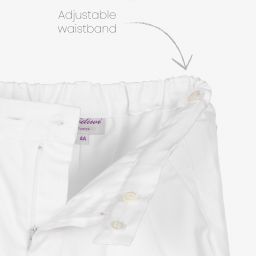 Kidiwi-Зеленая рубашка и белые шорты из хлопка | Childrensalon Outlet