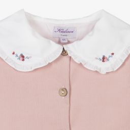 Kidiwi-Pink Corduroy Dress | Childrensalon Outlet